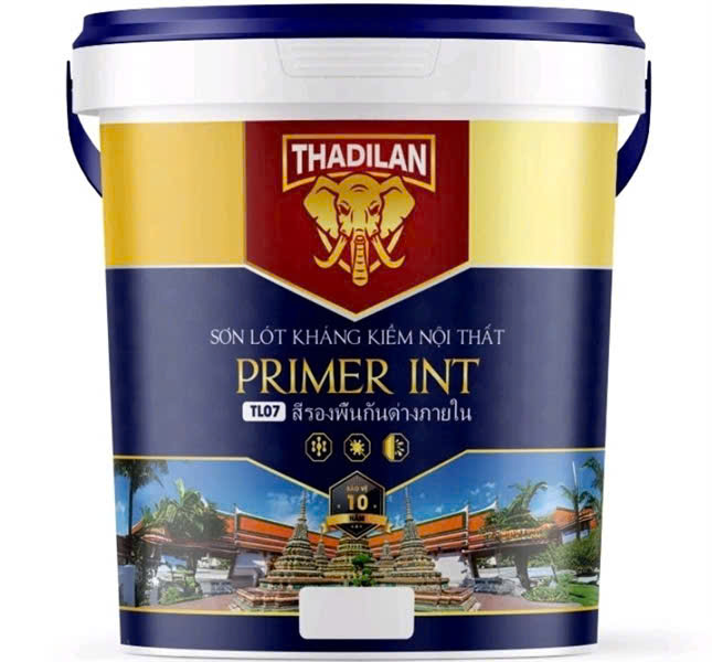 Primer Int Sơn Lót Kháng Kiềm Nội Thất 18L