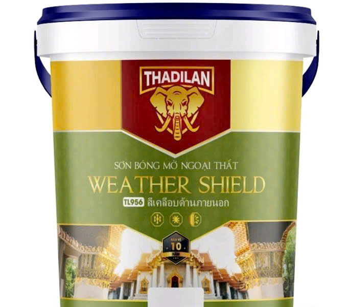 Weather Shield Sơn Bóng Mờ Ngoại Thất 18L
