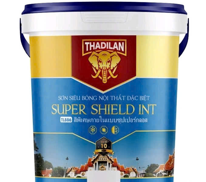 Supper Shield Int Sơn Siêu Bóng Nội Thất Đặc Biệt 18L