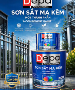 SƠN SẮT MẠ KẼM MÀU CAO CẤP (DEPA) 0.5L